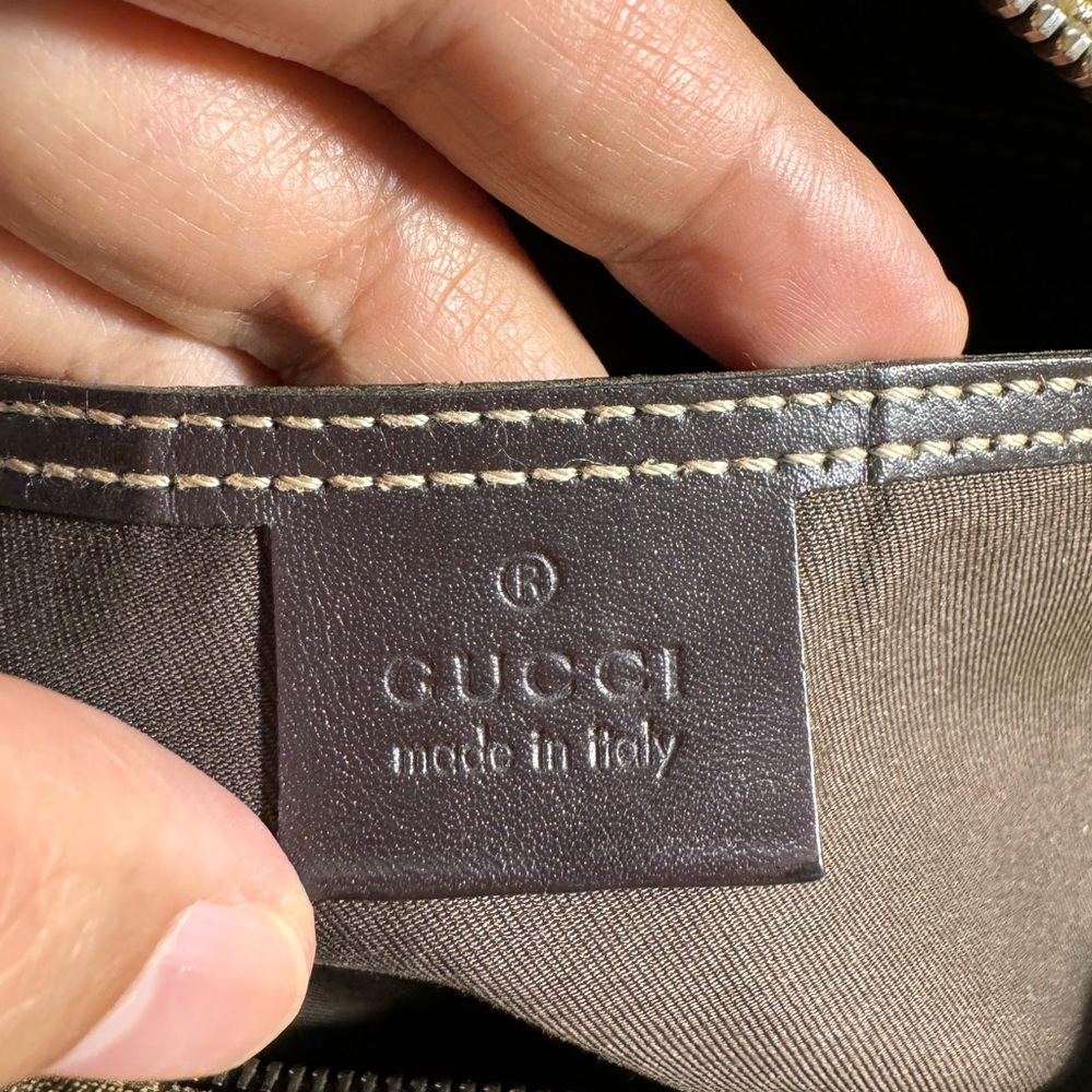 Gucci Gg Supreme sling cross-bag Unisex Large size - Picture 4 of 16